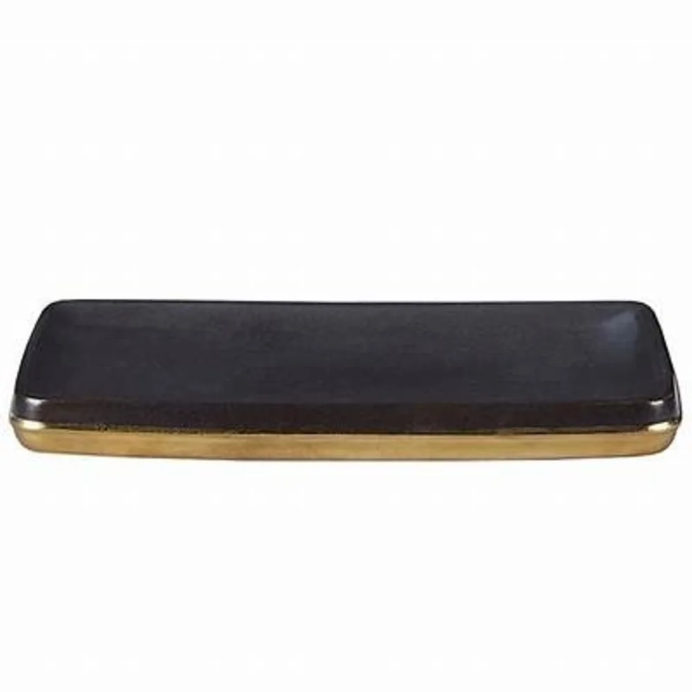 Elegant Black and Gold Bath Set - Picture 5 of 9